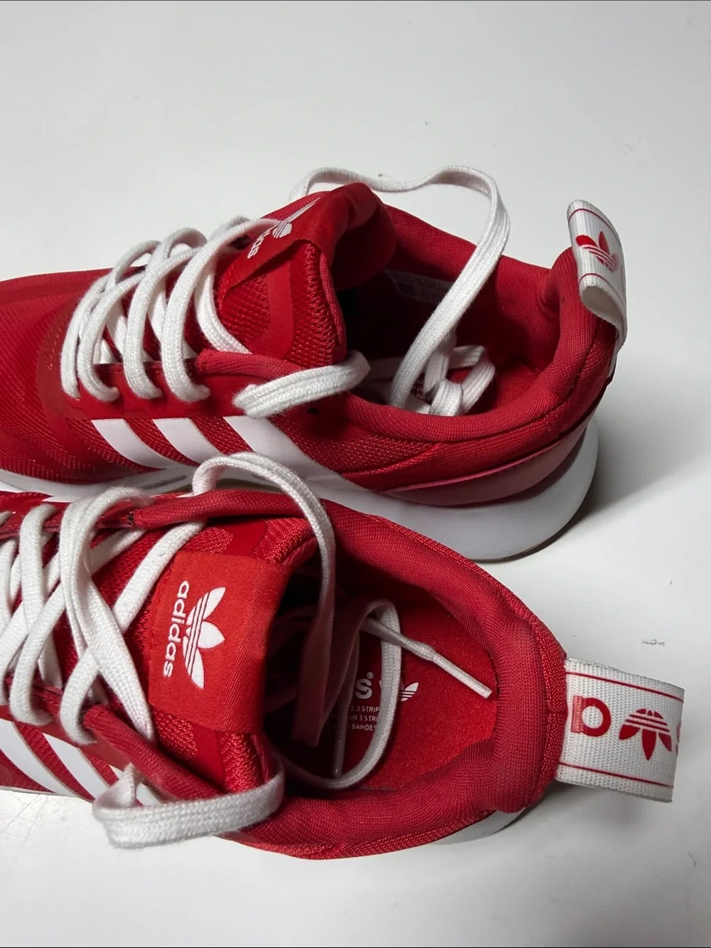 Adidas Originals sneakers scarlet red size 8